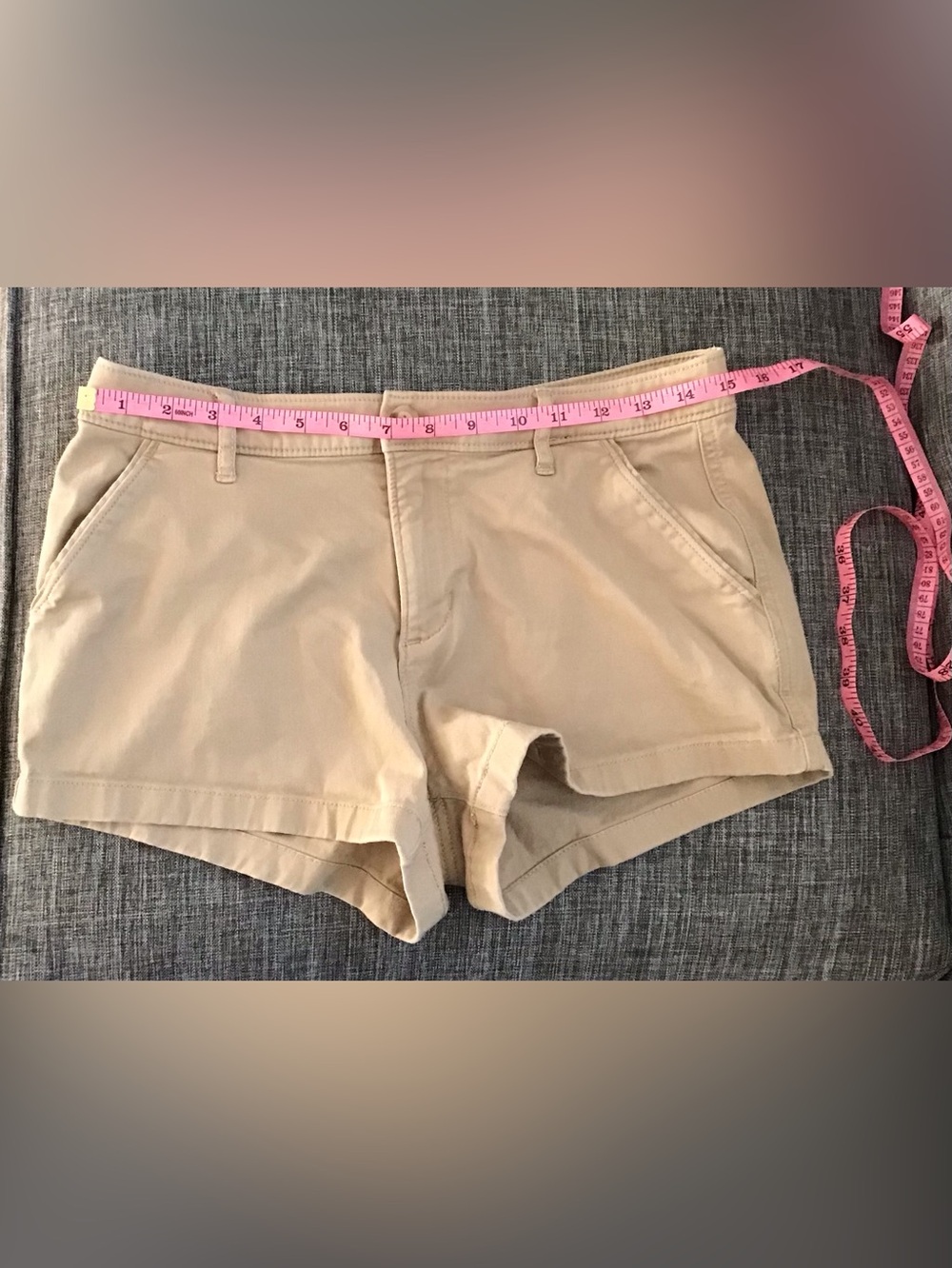 Abercrombie & Fitch Tan Women's Shorts 6